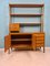 Danish Design Scandinavian Desk Bookshelf with Teak Chest by Bengt Ruda for Norska Kompaniet, 1960s, Image 3