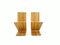 Vintage Zig Zag Stühle von Gerrit Rietveld, 2er Set 7