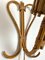 Französische Mid-Century Wandlampe aus Rattan von Louis Sognot 7