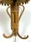 Französische Mid-Century Wandlampe aus Rattan von Louis Sognot 8