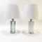 Scandinavian Glass Table Lamps, Set of 2 1