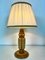 Mid-Century Italian Marquetry Table Lamp in Wood 11