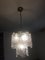 Murano Glass Hammer Listello Chandelier with Gold Metal Frame from Murano 4