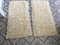 Small Woolen Rugs in Cream Color, 1970s, Set of 2 4