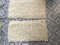 Small Woolen Rugs in Cream Color, 1970s, Set of 2 3