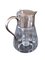 Plated Silver Glass Carafe with Ice Cube Insert 1