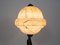 Art Déco French Sea Lion Table Lamp with Alabaster Ball, 1930s 9