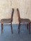 Viennese Chairs in Bug Wood with Embossed Seat from Thonet, 1900, Set of 2 3