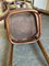 Viennese Chairs in Bug Wood with Embossed Seat from Thonet, 1900, Set of 2 17
