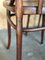 Viennese Chairs in Bug Wood with Embossed Seat from Thonet, 1900, Set of 2 11