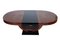 Art Déco French Oval Dining Table, 1930s, Image 4