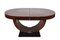Art Déco French Oval Dining Table, 1930s, Image 3