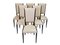 Art Déco French Hochlehner Chairs, 6 without, 2 with Armrests, 1930s, Set of 8 12