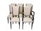 Art Déco French Hochlehner Chairs, 6 without, 2 with Armrests, 1930s, Set of 8, Image 2