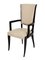 Französische Art Déco Hochlehner Stühle, 6 ohne, 2 mit Armlehnen, 1930er, 8er Set 3