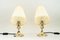 Art Deco Viennese Table Lamps with Fabric Shades, 1920s, Set of 2, Image 7