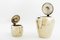 Art Deco Viennese Alpaca Cans with Wooden Handles, 1920s, Set of 2, Image 2