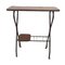 Grande Table Chariot de Bar Mid-Century avec Roulettes 2