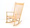 Rocking Chair Mid-Century Moderne en Hêtre par Hans J Wegner pour FDB Møbler, 1970s 2