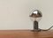 Vintage German Space Age Table Lamp in Chrome and Glass by Motoko Ishii for Staff 21