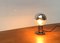 Vintage German Space Age Table Lamp in Chrome and Glass by Motoko Ishii for Staff 26
