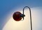 Lámpara de mesa italiana era espacial vintage, Imagen 7