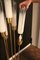 Mid-Century Floor Lamp in Murano Glass and Brass by Carlo Nason for Mazzega 10