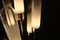 Lámpara de pie Mid-Century de cristal de Murano y latón de Carlo Nason para Mazzega, Imagen 9