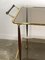 Wooden & Brass Rolling Table by Cesare Lacca for Arredoluce, 1950 8