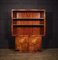 Art Deco French Bookcase Cabinet in Walnut, Image 8