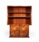 Art Deco French Bookcase Cabinet in Walnut 6