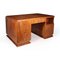 Large Art Deco French Desk in Cherry, 1930, Image 1