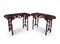 Chinese Console Tables in Hardwood, Set of 2 1