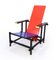 Red Blue Chair by Gerrit Rietveld, 1970 2