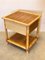 Wicker & Bamboo Bedside Table, 1970s, Image 5