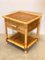 Wicker & Bamboo Bedside Table, 1970s, Image 4