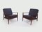 Mid-Century Danish Lounge Chairs, Set of 2 3