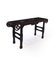 Chinese Black Lacquered Console Table, Image 1