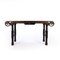 Chinese Black Lacquered Console Table 2