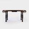 Chinese Black Lacquered Console Table 3