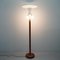 Lámpara de pie vintage de teca de Dyrlund Temde, años 60, Imagen 5