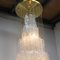 Murano Crystals Waterfall Ceiling Lamp Chandelier 14