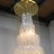 Murano Crystals Waterfall Ceiling Lamp Chandelier, Image 14