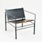 Dutch Design Leather Lounge Chair Set by Jan Van Opzeeland, 1980s, Set of 3 5