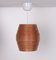 Swedish Hanging Lamp in Plywood by Hans Agne Jacobssen, 1960s, Image 1