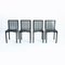 Dutch Design Slat Chairs 1st Edition by Ruud-Jan Kokke, 1980s, Set of 4 1