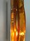 Italian Amber Murano Wall Lights from Poliarte, 1970s, Set of 2 9