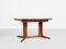 Mid-Century Danish Teak Extendable Oval Dining Table from Glostrup, 1960s, Image 1