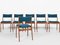 Mid-Century Danish Set of 6 Dining Chairs from Uldum, 1960s, Set of 6 4