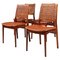 Chairs in Oak and Cane by Helge Sibast, 1960s, Set of 4 1